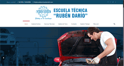 Desktop Screenshot of escuelatecnicarubendario.com